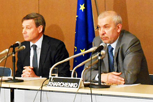 EU大使とウクライナ大使の共同記者ブリーフィング　－4月1日