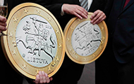 リトアニアが2015年からユーロを導入