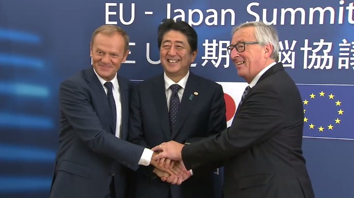 EUと日本、経済連携協定（EPA）で政治的合意