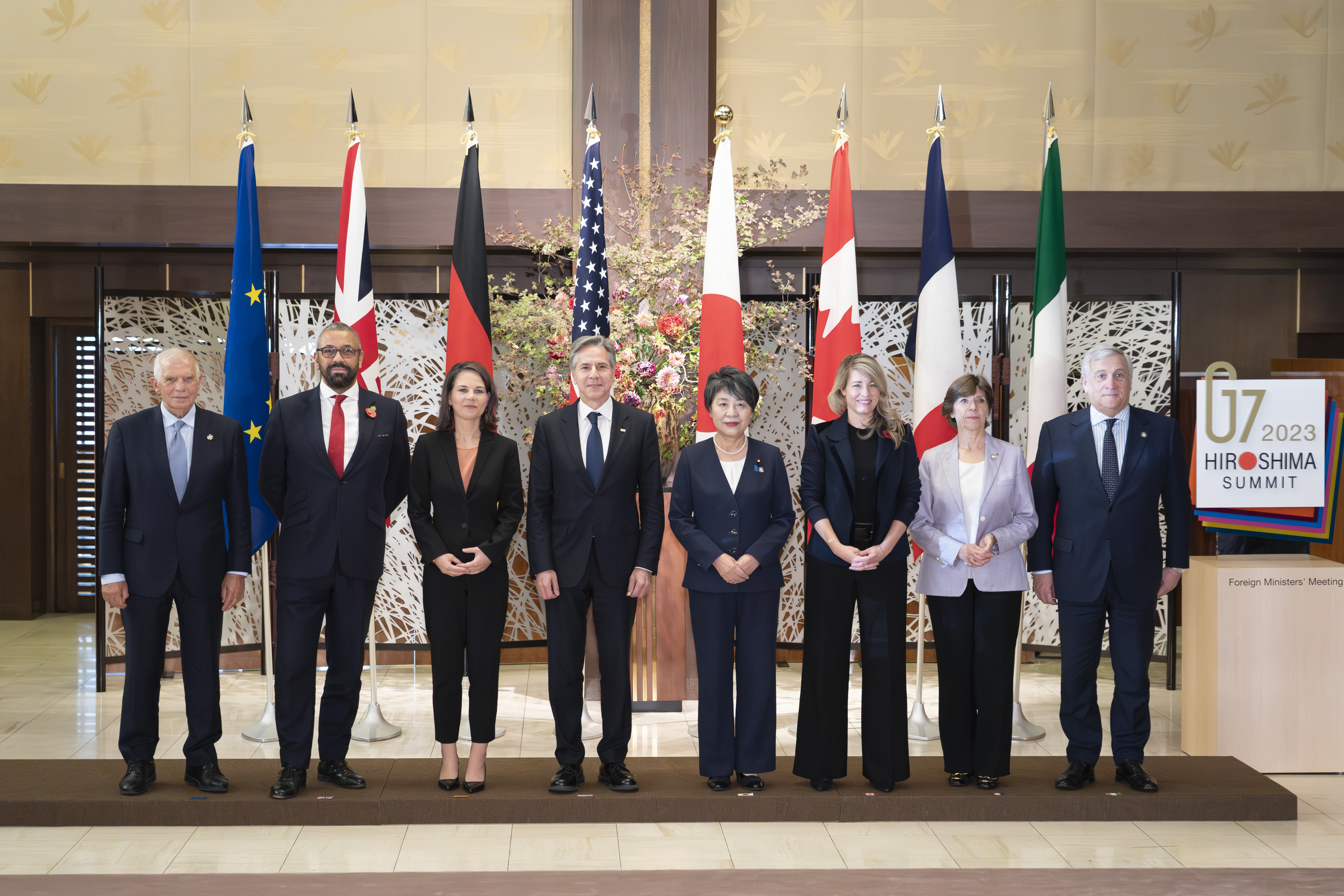 ボレルEU外務・安全保障政策上級代表、G7外相会合に出席
